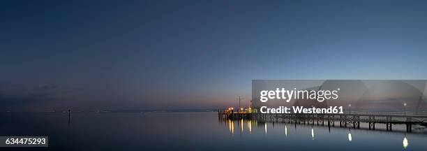 germany, lake constance, hagnau hythe - hythe pier stock pictures, royalty-free photos & images