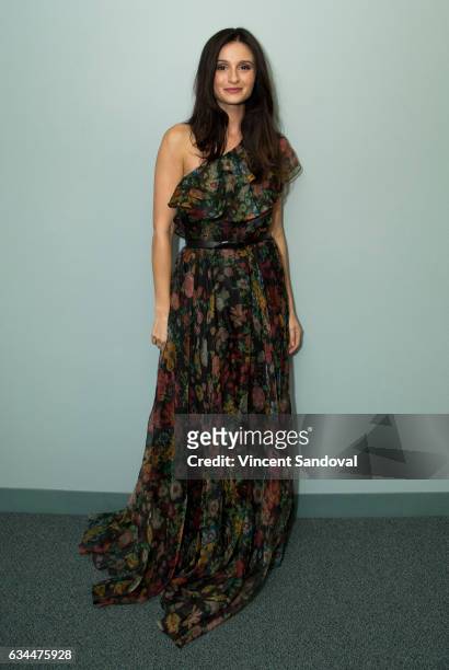 Actress Melanie Papalia attends SAG-AFTRA Foundation's Conversations with "You Me Her" at SAG-AFTRA Foundation Screening Room on February 9, 2017 in...