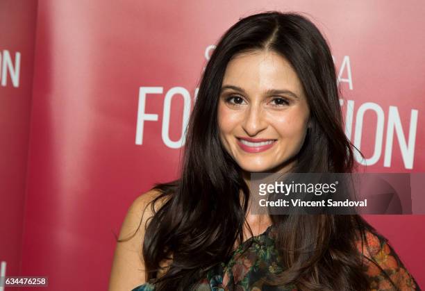 Actress Melanie Papalia attends SAG-AFTRA Foundation's Conversations with "You Me Her" at SAG-AFTRA Foundation Screening Room on February 9, 2017 in...