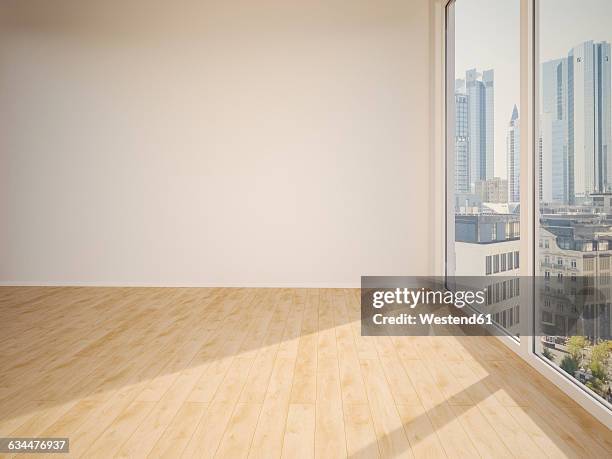 3d rendering, modern room, empty office - empty office floor stock illustrations