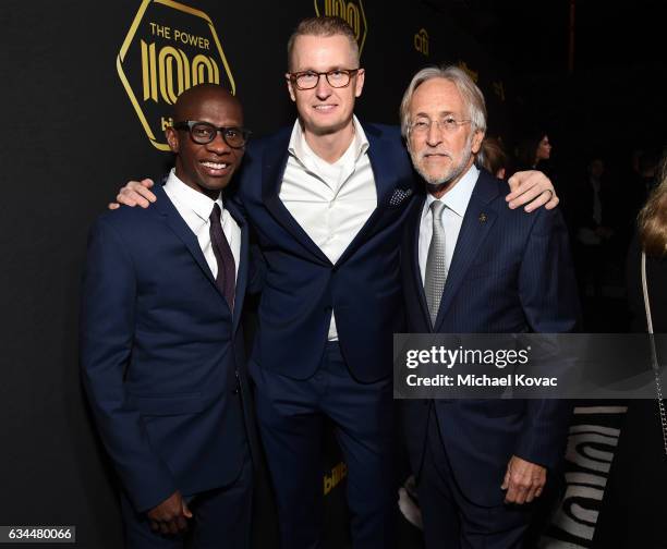 Talent manager Troy Carter, Spotify Chief Strategy Officer & Chief Content Officer Stefan Blom, and National Academy of Recording Arts and Sciences...