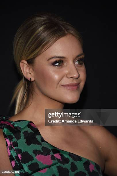 Singer Kelsea Ballerini arrives at the 2017 Billboard Power 100 party at Cecconi's on February 9, 2017 in West Hollywood, California.