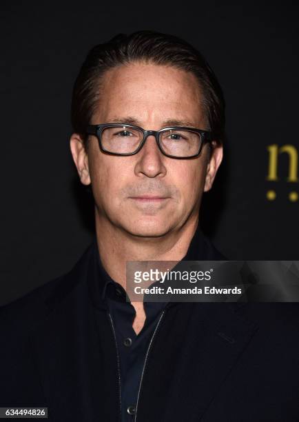 Columbia Records Executive VP and GM Joel Klaiman arrives at the 2017 Billboard Power 100 party at Cecconi's on February 9, 2017 in West Hollywood,...
