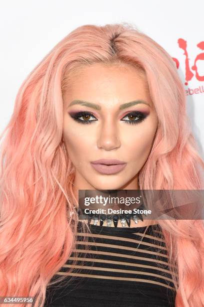 Caroline Burt attends the OK! Magazine Pre-GRAMMY Event at Avalon Hollywood on February 9, 2017 in Los Angeles, California.