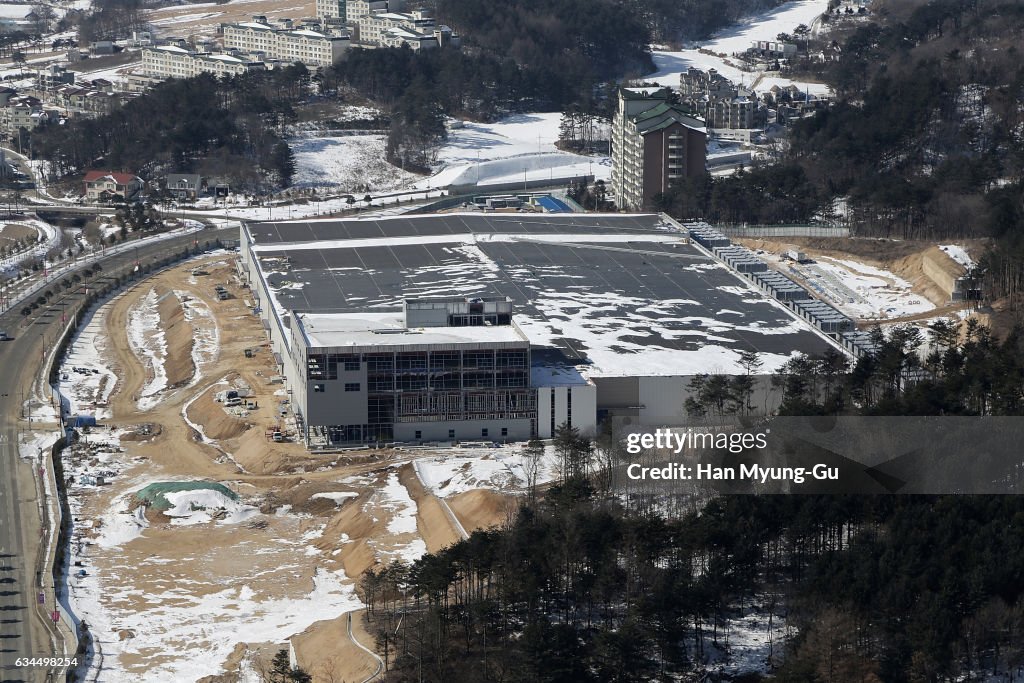 Venues And Townscape Ahead Of PyeongChang 2018 Winter Olympic Games