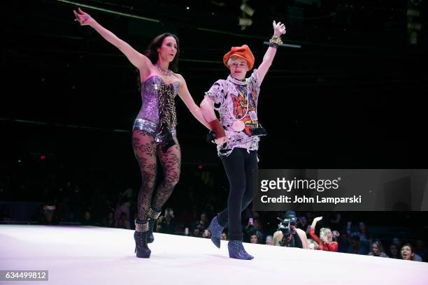 Designer Riche Rich attends the Popoganda By Richie Rich during New York Fashion Week at The Theater at Madison Square Garden on February 9, 2017 in...