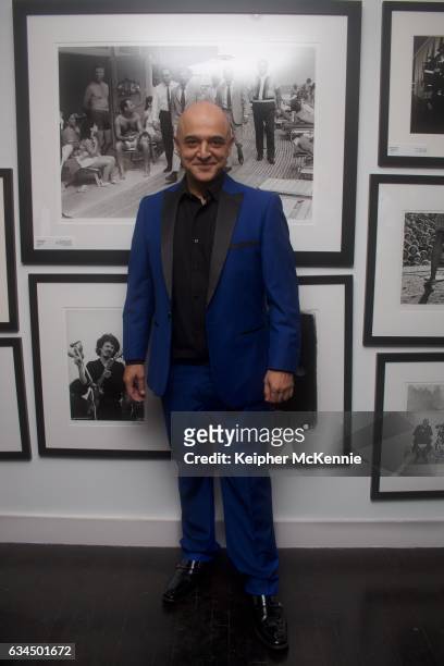 Grammy award winning recording artist Omar Akram attends Morrison Hotel Gallery "Winners" exhibit celebrating GRAMMY and Oscar Stars at Morrison...