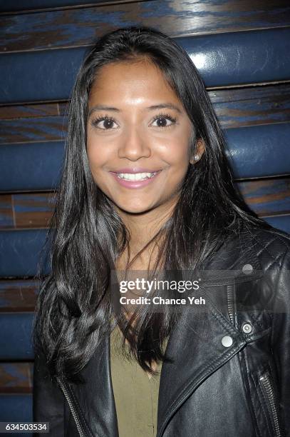 Nabilah Kamal attends SiriusXM's "Electric Aquarium" Series at Dream Hotel on February 9, 2017 in New York City.