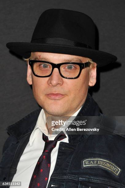 Matt Skiba attends 2017 Billboard Power 100 at Cecconi's on February 9, 2017 in West Hollywood, California.