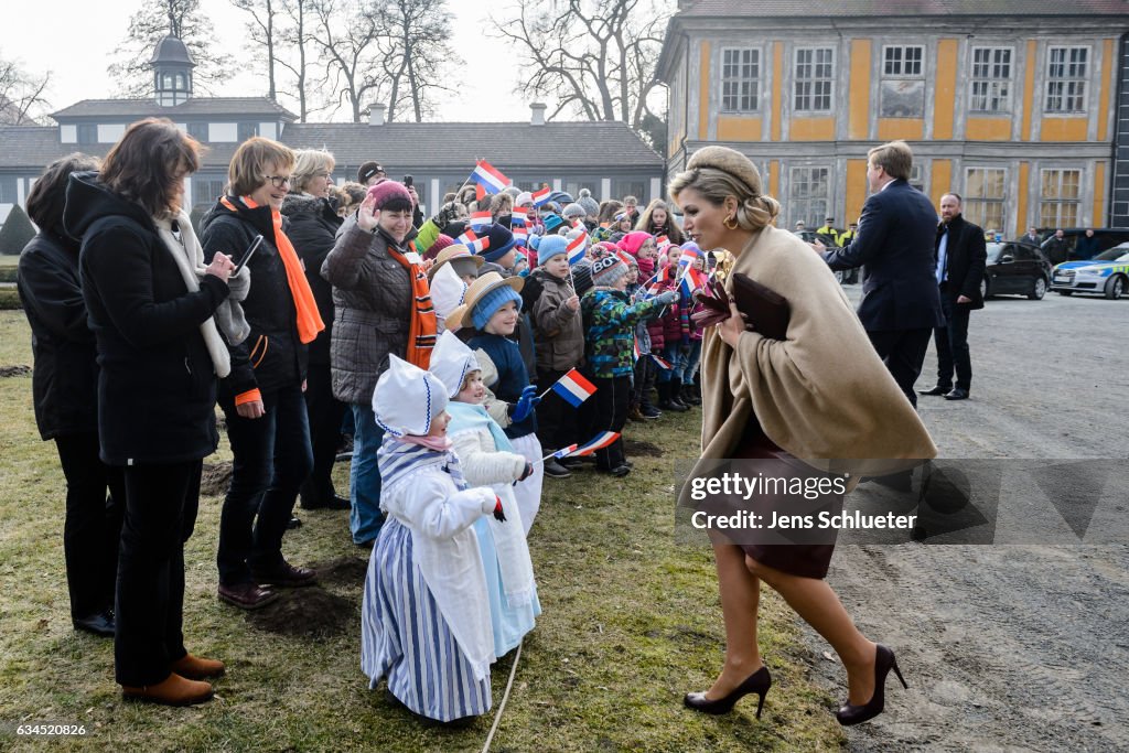 King Willem-Alexander And Queen Maxima Of The Netherlands Visit Thuringia - Day 4