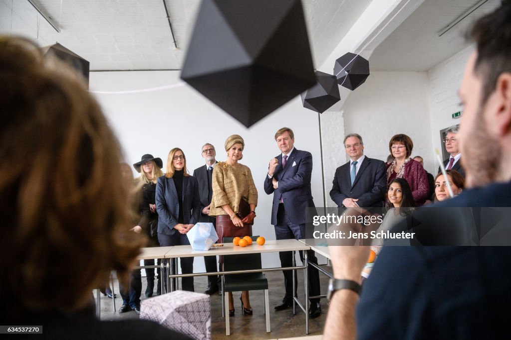 King Willem-Alexander And Queen Maxima Of The Netherlands Visit Thuringia - Day 4