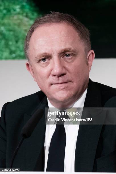 Franois Henri Pinault, French Businessman and CEO of Kering group, a company which gather luxury houses in fashion, leather goods, jewelery and...