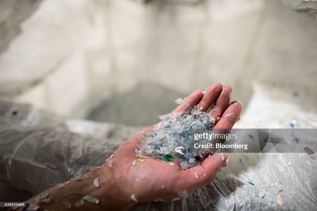 Operations Inside The Clear Water Springs Plastics Recycling Facility