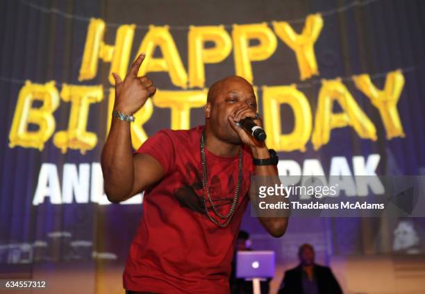 Too Short Performsat Anderson Paak birthday party at The MacArthur on February 9, 2017 in Los Angeles, California.