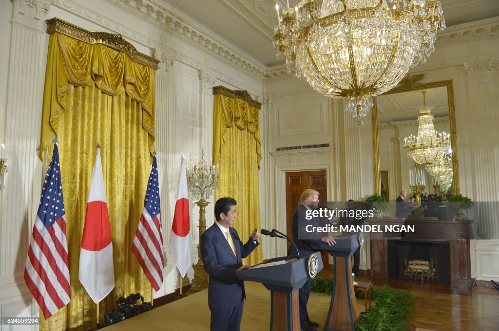 US-JAPAN-TRUMP-ABE-CONFERENCE