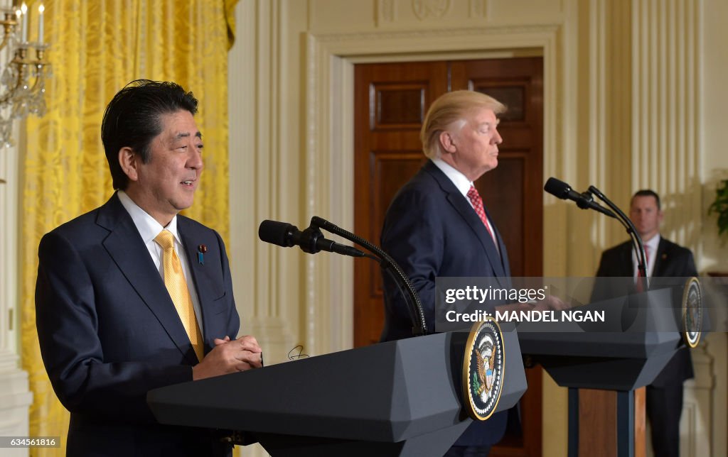 US-JAPAN-TRUMP-ABE-CONFERENCE