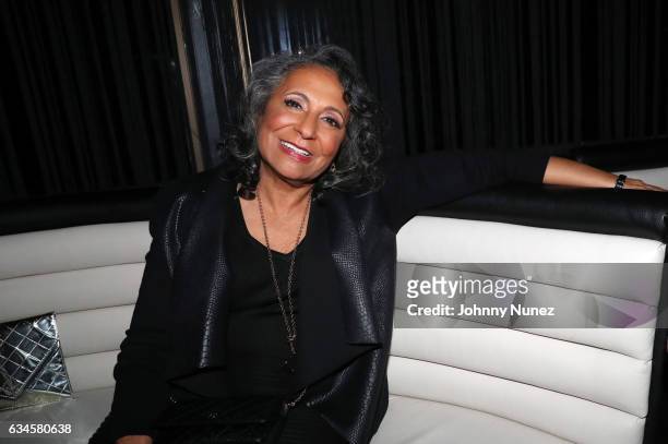 Cathy Hughes attends the Annual Pre-Grammy Reception hosted by Ted Reid at STK on February 9, 2017 in Los Angeles, California.