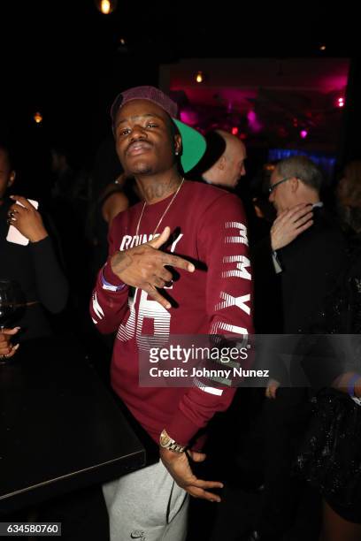 Young Fly attends the Annual Pre-Grammy Reception hosted by Ted Reid at STK on February 9, 2017 in Los Angeles, California.