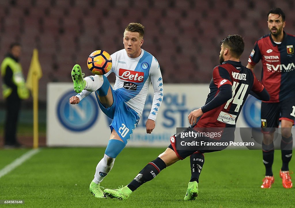 SSC Napoli v Genoa CFC - Serie A