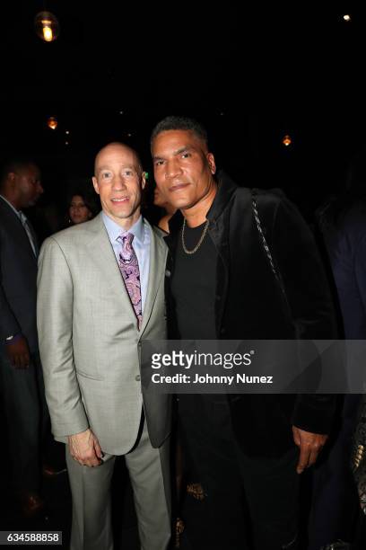Ted Reid and Paxton Baker attend the Annual Pre-Grammy Reception hosted by Ted Reid at STK on February 9, 2017 in Los Angeles, California.