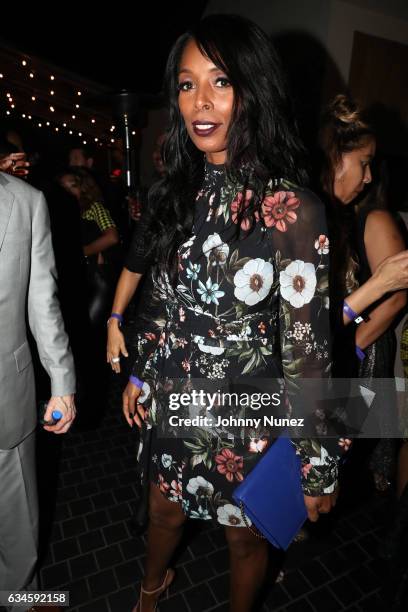 Tasha Smith attends the Annual Pre-Grammy Reception hosted by Ted Reid at STK on February 9, 2017 in Los Angeles, California.