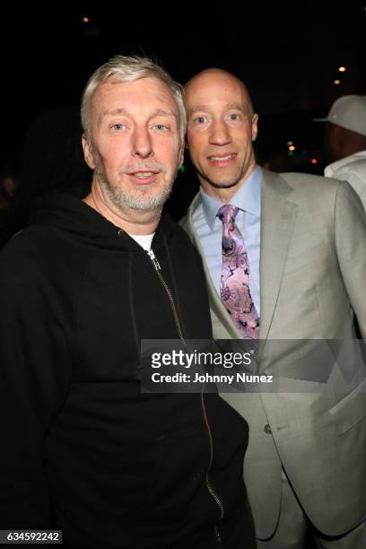 John Meneilly and Ted Reid attend the Annual Pre-Grammy Reception hosted by Ted Reid at STK on February 9, 2017 in Los Angeles, California.