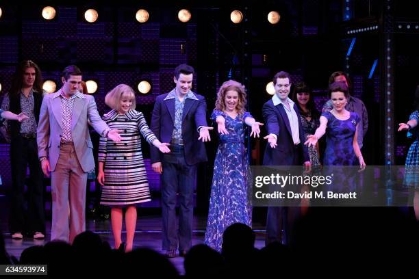 Ian McIntosh, Lorna Want, Matthew Seadon-Young, Cassidy Janson, Joseph Prouse and Barbara Drennan attend the 2nd birthday gala performance of...