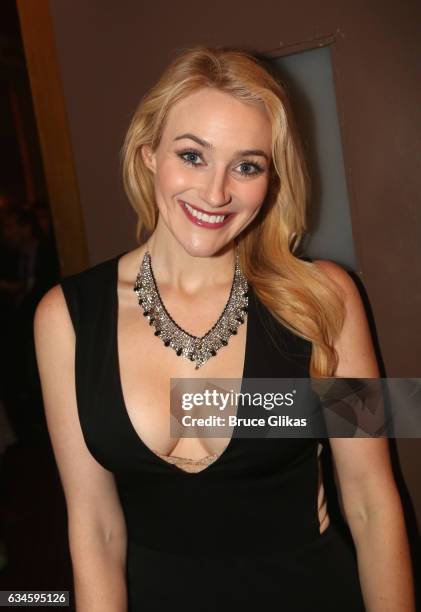 Betsy Wolfe poses at the Opening Night of "Sunset Boulevard"on Broadway at The Palace Theatre on February 9, 2017 in New York City.