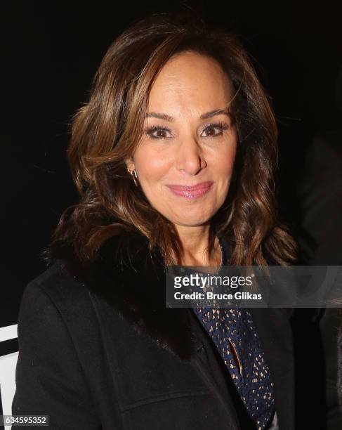 Rosanna Scotto poses at the Opening Night of "Sunset Boulevard"on Broadway at The Palace Theatre on February 9, 2017 in New York City.
