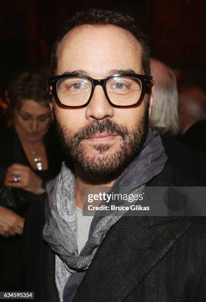 Jeremy Piven poses at the Opening Night Party for "Sunset Boulevard" on Broadway at Cipriani 42nd Street on February 9, 2017 in New York City.