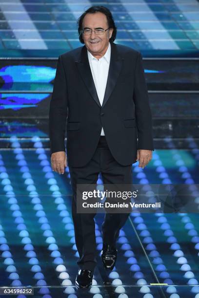 Al Bano attends the fourth night of the 67th Sanremo Festival 2017 at Teatro Ariston on February 10, 2017 in Sanremo, Italy.