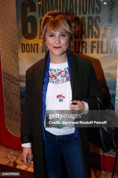 Berengere Krief attends the "Lion" Paris premiere at Cinema Gaumont Opera on February 10, 2017 in Paris, France.