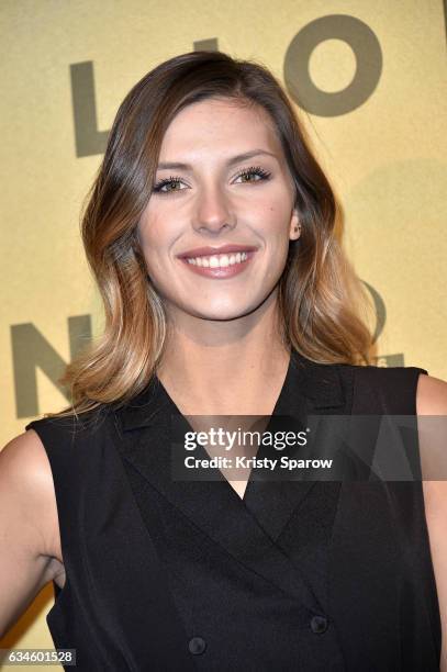 Camille Cerf attends the "Lion" Paris Premiere at Cinema Gaumont Opera on February 10, 2017 in Paris, France.