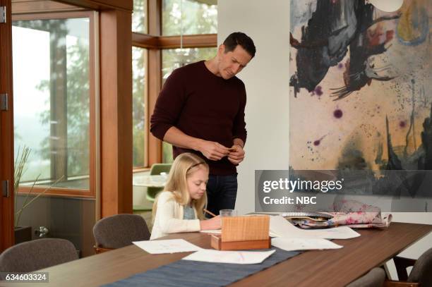 Blind Love" Episode 607 -- Pictured: Hannah R. Loyd as Diana, Sasha Roiz as Sean Renard --