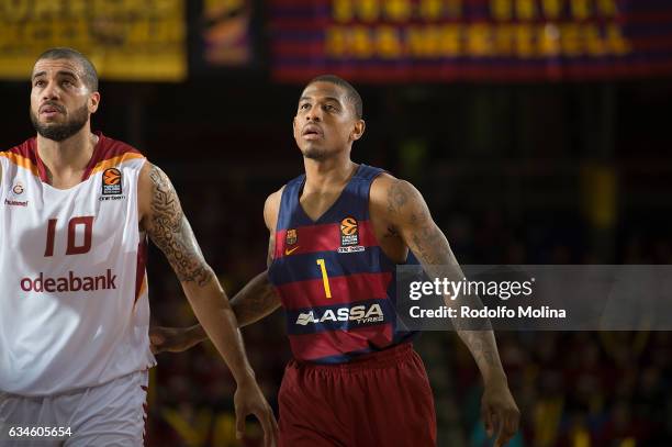 Xavier Munford, #1 of FC Barcelona Lassa in action during the 2016/2017 Turkish Airlines EuroLeague Regular Season Round 22 game between FC Barcelona...