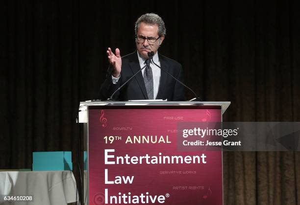 Executive Committee Program Chair Ken Abdo attends the 59th GRAMMY Awards - Entertainment Law Initiative on February 10, 2017 in Beverly Hills,...