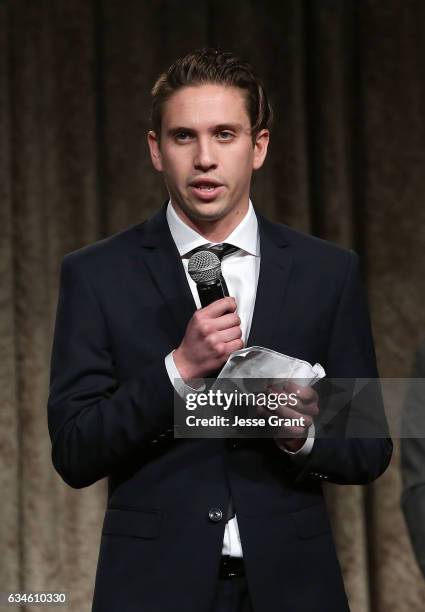 Andrew Smith attends the 59th GRAMMY Awards - Entertainment Law Initiative on February 10, 2017 in Beverly Hills, California.