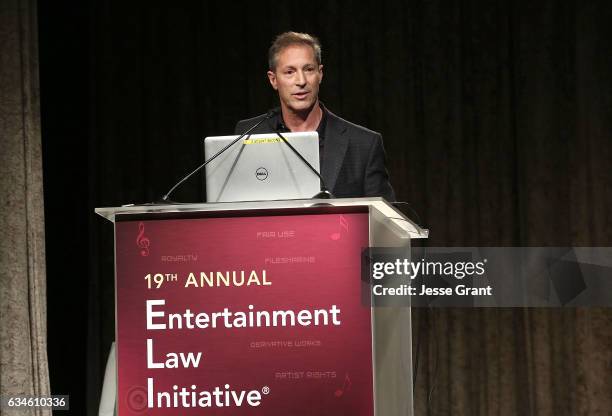 Marc Geiger attends the 59th GRAMMY Awards - Entertainment Law Initiative on February 10, 2017 in Beverly Hills, California.