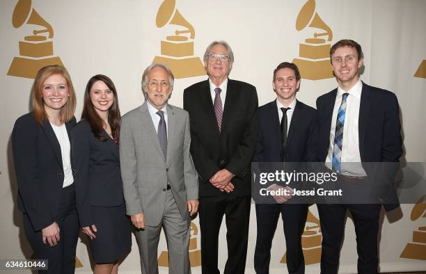 Leslie DeGonia, Mary Catherine Amerine, The Recording Academy CEO and President Neil Portnow, ELI Executive Commitee, Chairman, Henry Root, Andrew...