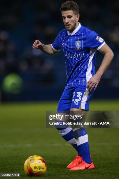 Sam Hutchinson of Sheffield Wednesday during the Sky Bet Championship match between Sheffield Wednesday and Birmingham City at Hillsborough on...