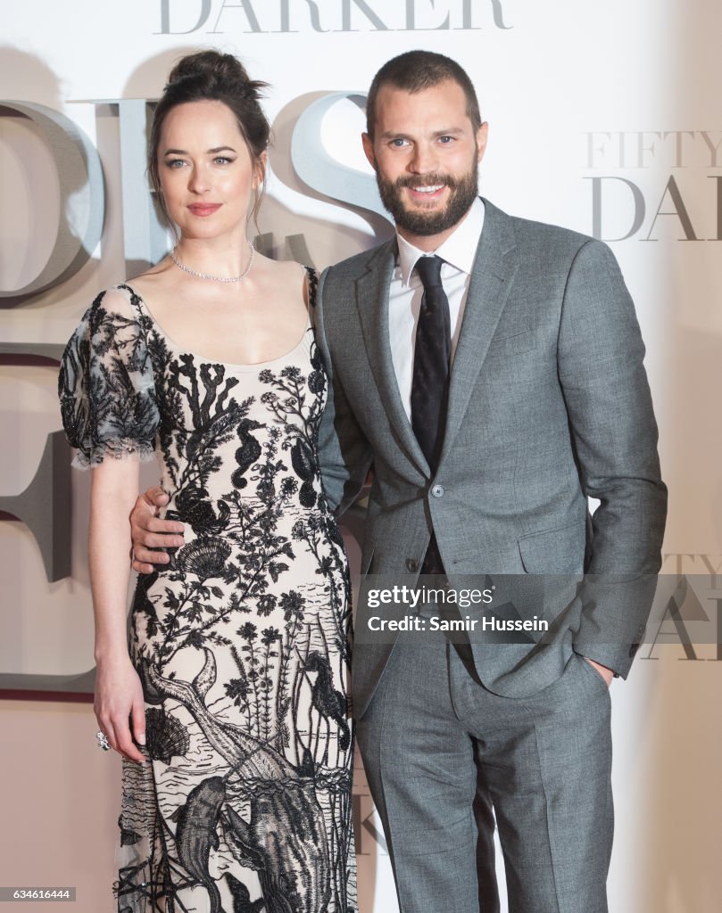 "Fifty Shades Darker" - UK Premiere - Red Carpet Arrivals