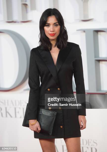 Fiona Wade attends the "Fifty Shades Darker" - UK Premiere on February 9, 2017 in London, United Kingdom.