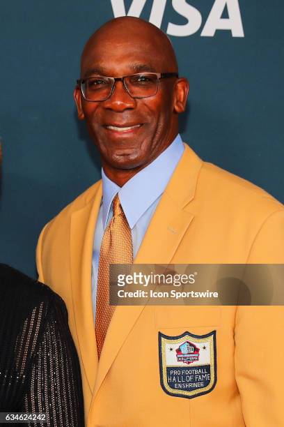 Hall of Famer John Stallworth on the Red Carpet at the 2017 NFL Honors on February 04 at the Wortham Theater Center in Houston, Texas.