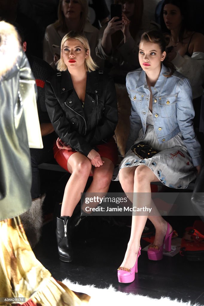Jeremy Scott - Front Row - February 2017 - New York Fashion Week: The Shows