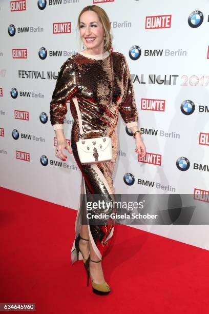 Princess Elna Margret zu Bentheim during the BUNTE & BMW Festival Night during the 67th Berlinale International Film Festival Berlin at restaurant...