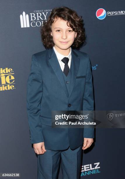 Actor Adam Greaves-Neal attends the 25th Annual Movieguide Awards at Universal Hilton Hotel on February 10, 2017 in Universal City, California.