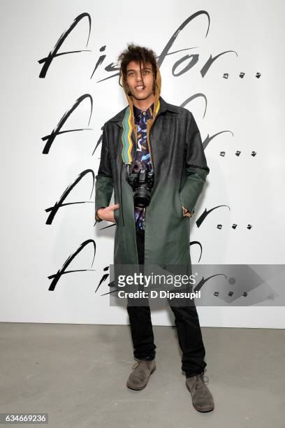 Roberto Rossellini Jr attends the F Is For Fendi New York Fashion Week Party on February 10, 2017 in New York City.