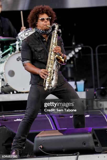 Jake Clemons on February 11, 2017 in Melbourne, Australia.