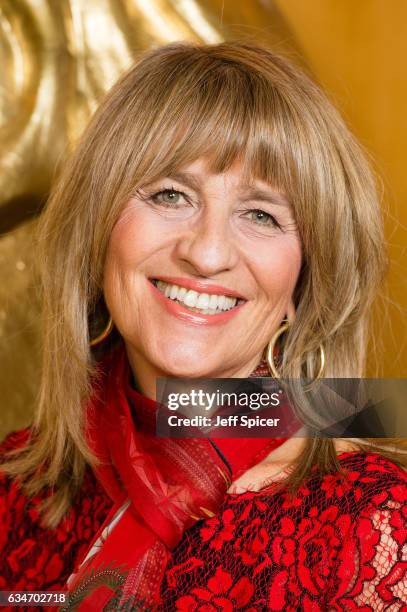 Jane Lush attends BAFTA fellowship lunch at The Savoy Hotel on February 11, 2017 in London, United Kingdom.