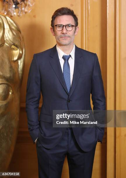 Michel Hazanavicius attends BAFTA fellowship lunch on February 11, 2017 in London, United Kingdom.